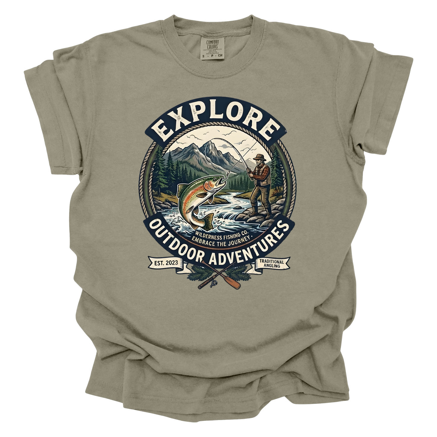 Traditional Angler Short Sleeve T-Shirt