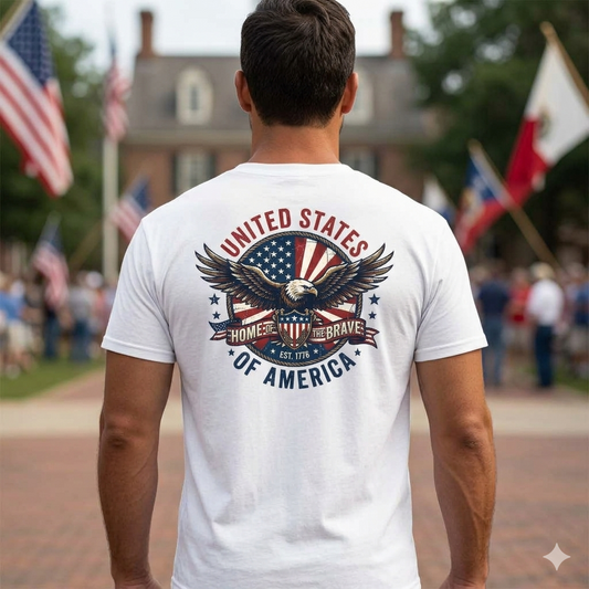Patriot's Pride: United States of America Graphic Tee