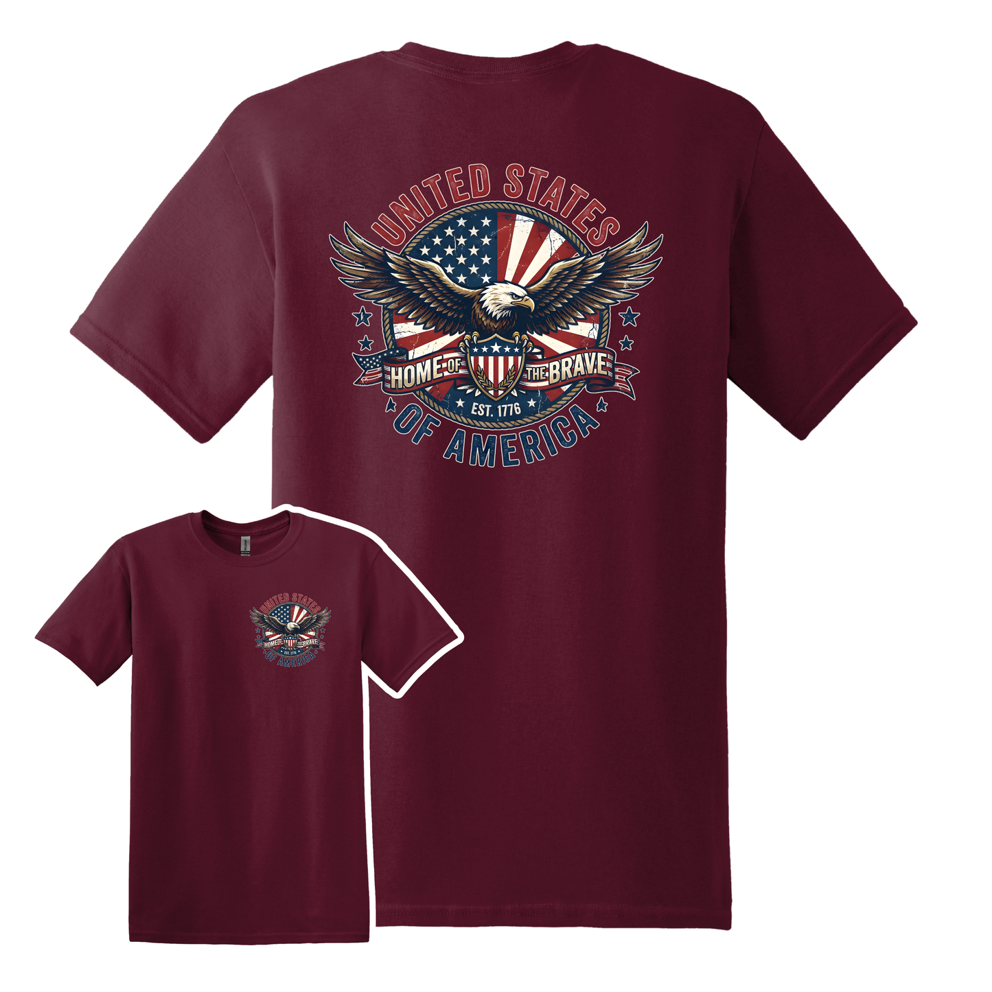 Patriot's Pride: United States of America Graphic Tee