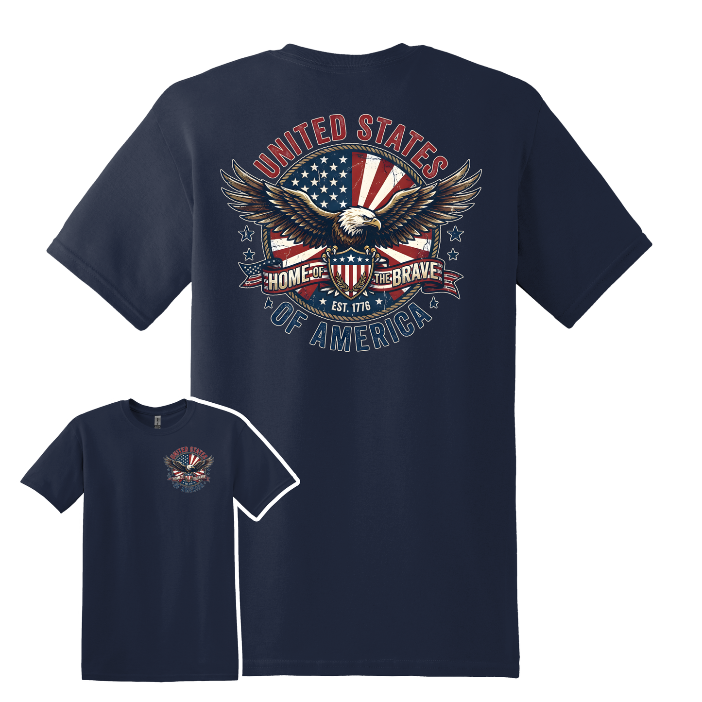 Patriot's Pride: United States of America Graphic Tee