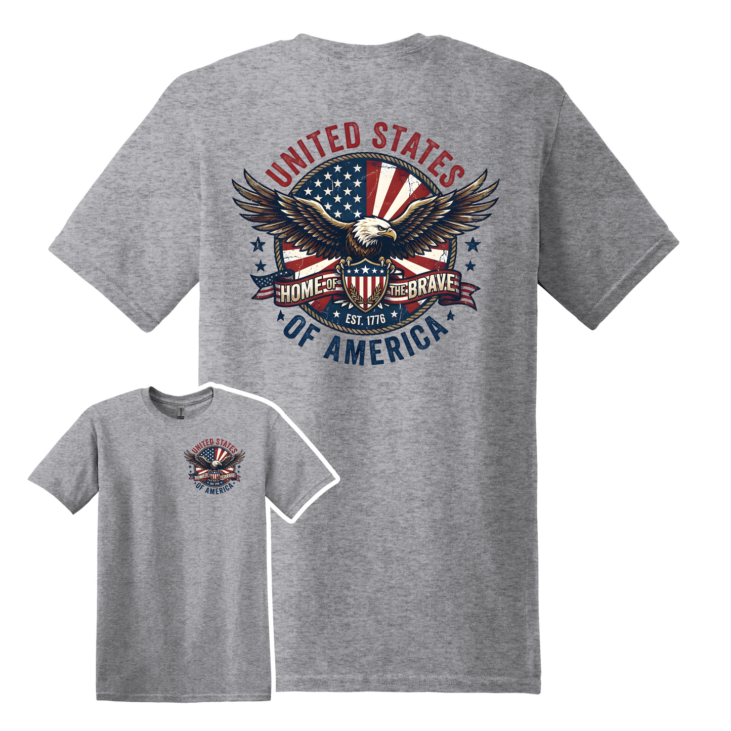 Patriot's Pride: United States of America Graphic Tee
