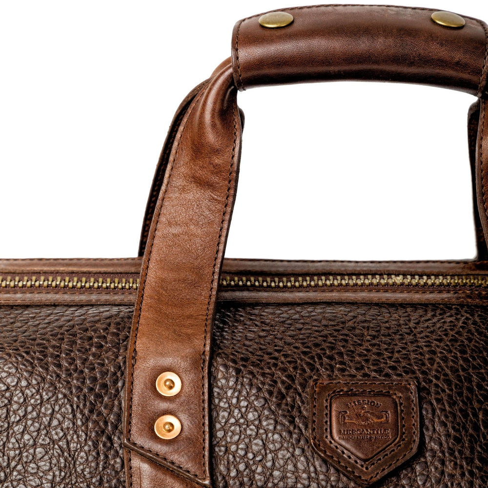 Theodore Leather Weekender Bag by Mission Mercantile Leather Goods