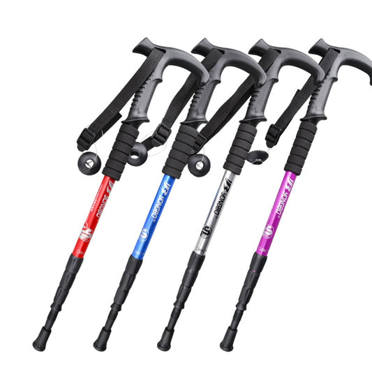 Anti Shock Trekking Pole Ultralight Walking Sticks